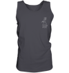 Hase weiß - Tank-Top Unisex Tank-Tops Tier-Shirts.com Charcoal S