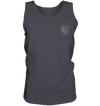 Löwe weiß - Tank-Top Unisex Tank-Tops Tier-Shirts.com Charcoal S