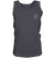 Löwe weiß - Tank-Top Unisex Tank-Tops Tier-Shirts.com Charcoal S