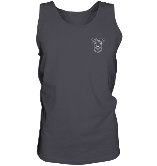 Ziege weiß - Tank-Top Unisex