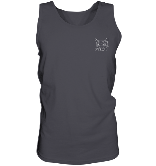 Katze weiß - Tank-Top Unisex - Tier-Shirts.com