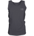 Löwenpaar weiß - Tank-Top Unisex Tank-Tops Tier-Shirts.com Charcoal S