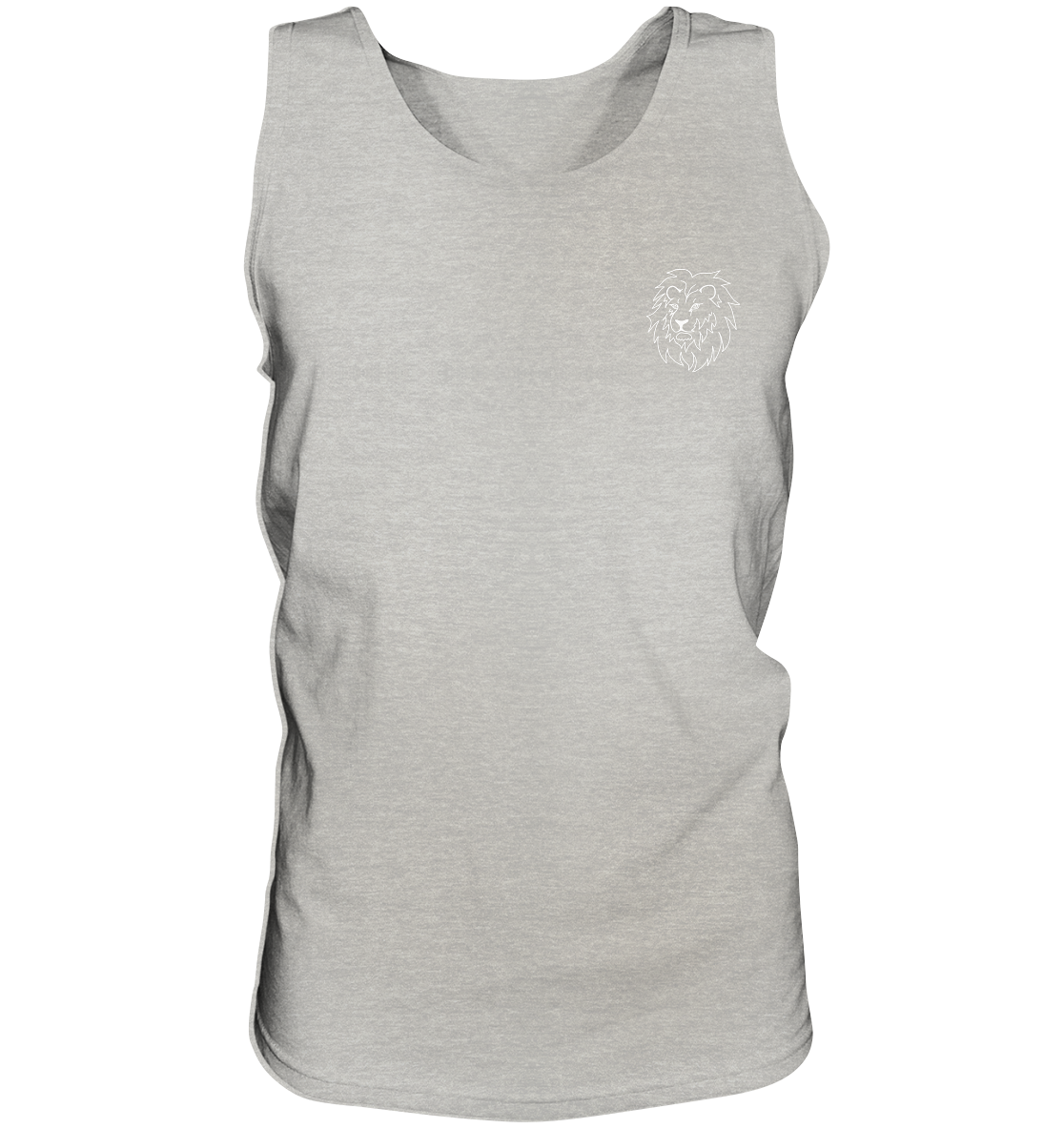 Löwe weiß - Tank-Top Unisex