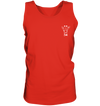 Giraffe weiß - Tank-Top Unisex Tank-Tops Tier-Shirts.com Red S