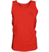 Pferd schwarz - Tank-Top Unisex Tank-Tops Tier-Shirts.com Red S