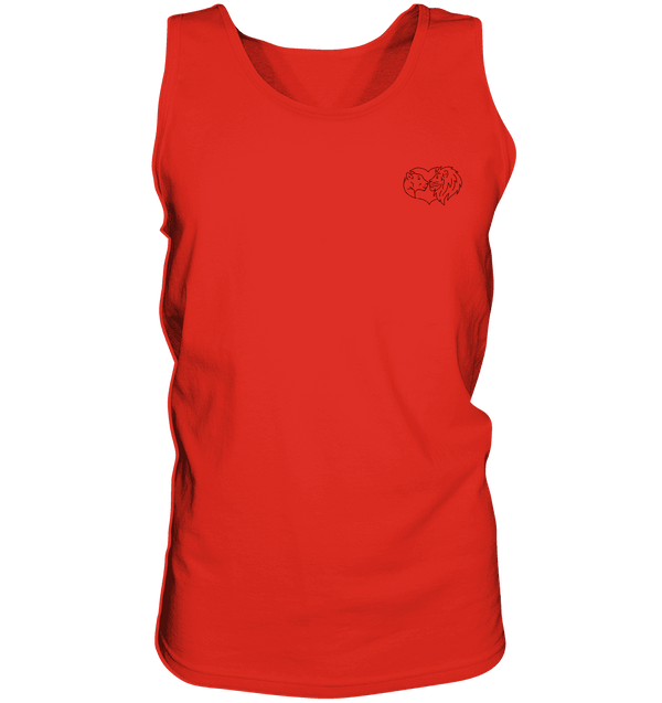 Löwenpaar - Tank-Top Unisex Tank-Tops Tier-Shirts.com Red S