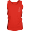 Hase weiß - Tank-Top Unisex Tank-Tops Tier-Shirts.com Red S